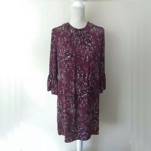Nordstrom size 10 medium dress silk blend short